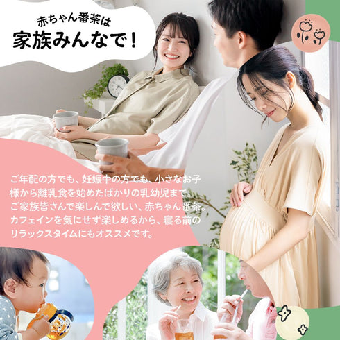 【メール便ギフト】太陽さんさん赤ちゃん番茶 農薬・化学肥料未使用 30個入